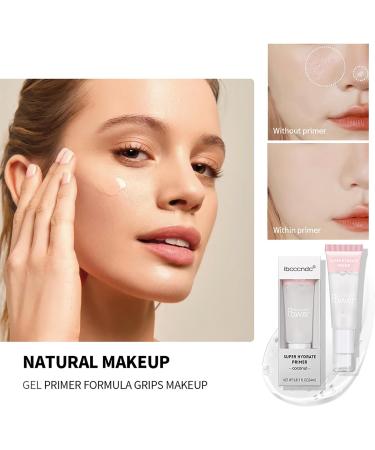 Matte Oil-Free Makeup Primer for Full Coverage Foundation - Hydrating, Long-Lasting, Smoothing (#Coconut) - Buy Online on GoSupps.com
