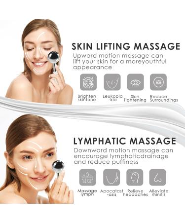 Rotating Stainless Steel Ice Globes for Facials - Unbreakable Cooling Roller Balls for Anti-Aging Skincare Reduce Dark Circles & Puffiness - Perfect for Face Neck & Eyes - Pink - Buy Online on GoSupps.com