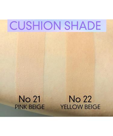 TROIAREUKE Seoul Bridal Cushion Foundation Shade 22 - Yellow Beige | Natural Wedding Makeup for All Skin Types | Flawless Glowing Finish - Buy Online on GoSupps.com