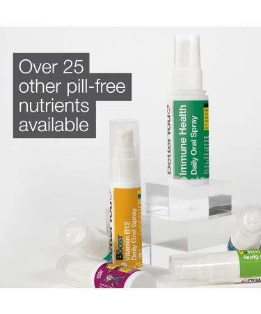 BetterYou Iron 10 Daily Oral Spray Pill-free Iron Supplement and Immune System Support Delivers 10mg of Highly Absorbable Iron Per Dose 1-month Supply Made in the UK Natural Pomegrante Flavour - Buy Online on GoSupps.com