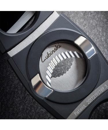 Classic Cigar Cutter Accessories Stainless Steel Portable Lightweight Cigar Scissors 28MM Large Caliber with Gift Box black - Buy Online on GoSupps.com