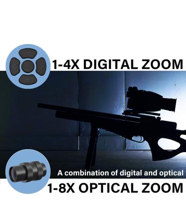 Digital Infrared Night Vision Scope with Camera & Video | 850nm & 940nm HD | Day/Night Monocular Telescope for Hunting | Night Vision Goggles - Buy Online on GoSupps.com