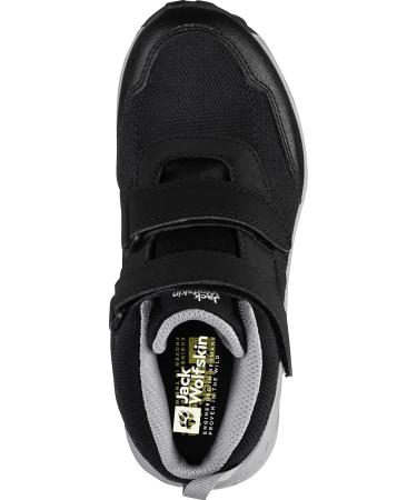 Jack Wolfskin Unisex Kids Woodland Texapore Mid Vc K Walking Shoe - Size 30 EU - Black Grey - International Shipping Available - Buy Online on GoSupps.com