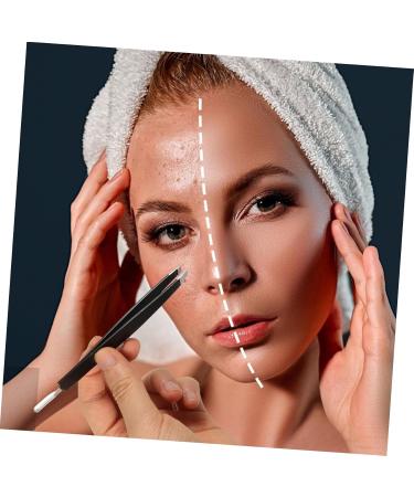 Baluue Eyebrow Tweezer Stainless Steel Eyebrow Tweezer Practical Eyebrow Clip Stainless Steel Eyebrow Grooming Tool - Buy Online on GoSupps.com