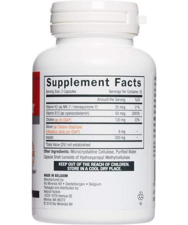 BioSil Healthy Bones Plus - Natural Factors Two-Part Program for Stronger Bones - Buy Online on GoSupps.com
