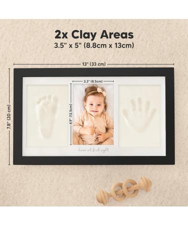KeaBabies Baby Handprint and Footprint Maker Set - Onyx Black - Buy Online on GoSupps.com