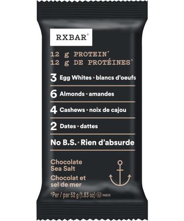 RXBAR Peanut Butter Chocolate Protein Bars 12 x 52 g & RXBAR Protein Bar Blueberry 12x52g (Pack of 12) & RXBAR Protein Bar Chocolate Sea Salt 12x52g (Pack of 12) Bar+ Blueberry+ Bar Chocolate Sea Salt - Buy Online on GoSupps.com