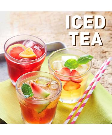 Republic of Tea Ginger Peach Black Iced Tea - 8 Large Pouches, 8 Quarts - 8 Count Pack - Buy Online on GoSupps.com