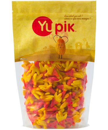 Yupik Gummy Chicken Feet 1 kg 6 Count Gluten-Free Fruity Flavor Chewy & Colorful Chicken Feet-Shaped Gummies Fun Treat Sweet Candy Delicious Snack Ideal for Gifting Holidays & Baking 6 kg
