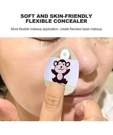 Makeup Powder Puff - Powder Puff Blender for Facial - Water Drop Shape Design Makeup Blender Sponge Thumb Powder Puff for Women - Buy Online on GoSupps.com