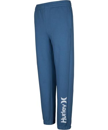 Hurley Boys HRLB One & Only Fleece Jogger Pants - Medium Blue Age 12 - International Shipping Available - Buy Online on GoSupps.com