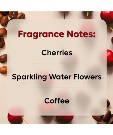 mCaffeine Cherry Body Mist For Women with Long-lasting Fruity-Floral Fragrance | Coffee & Caffeine Kill Body Odour | Hydrating Skin-friendly Perfume For All Skin Types - 100 ml - Buy Online on GoSupps.com