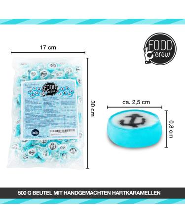 Anchor Candies 500g - Individually Packaged Rock Candy for Weddings Valentine's Day & Special Occasions - Heartbons & Happiness Bonbons - Buy Online on GoSupps.com