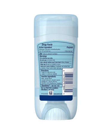 Buy Secret Antiperspirant/Deodorant - Cool Waterlily - Clear Gel - 3 Pack | 2.6 OZ Each - Best International Shipping - Buy Online on GoSupps.com