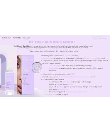 Bielenda Good Skin Acid Peel 5min tiges Peeling und korrigierendes S urepeeling AHA + PHA S uren 30 g - Buy Online on GoSupps.com