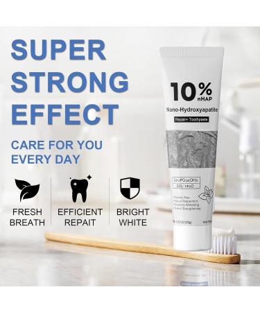 Hydroxyapatite Toothpaste SP-6 Probiotic Toothpaste Set for Enamel Protection and Tooth Strengthening Fresh Breath Gum Health Fluoride-Free whitening toothpasteToothpaste for Sensitive Teeth (2) - Buy Online on GoSupps.com
