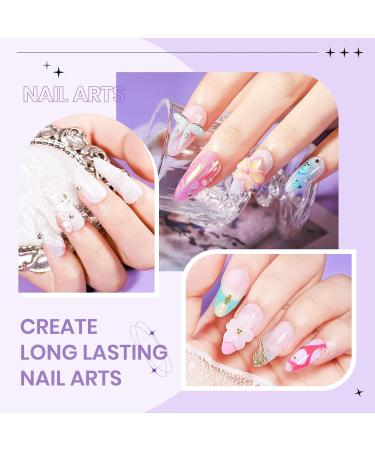  SUPWEE Solid Builder Gel 14g Pearl White 3D Nail Extension Kit Multifunctional with Chrome Powder and Silicone Pen for Home Manicure - Buy Online on GoSupps.com