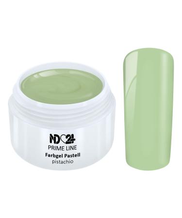 Prime Line - Uv Led Gel Color Gel Pastel Pistachio Green - Made in Germany - 5ml