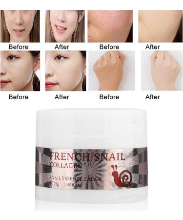 Snail Moisturizing Cream Snail Collagen Cream Hydrating Brighten Repair Snail Essence Cream Snail Facial Repair Cream Face Cream for Skin Care - Buy Online on GoSupps.com