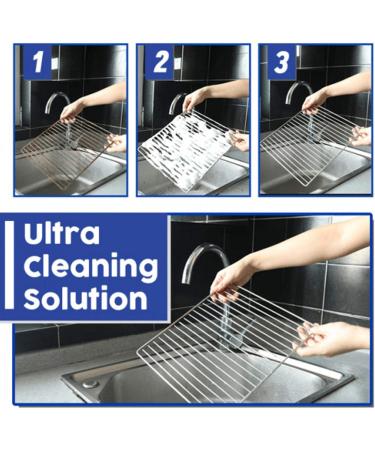 Kitchen Foam Cleaner Multipurpose Heavy Duty Kitchen Degreaser Cleaner Foam | Kitchen Powerful Stain Removing Foam Cleaner for Stovetop Range Hood Exhaust Fan Barbecue Grill Pisole - Buy Online on GoSupps.com