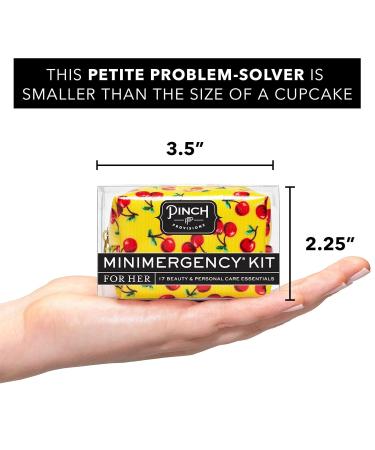 Pinch Provisions Minimergency Kit for Her - Very Cherry 17 Essentials in Compact Pouch | Perfect Gift for Parties & Birthdays - Buy Online on GoSupps.com