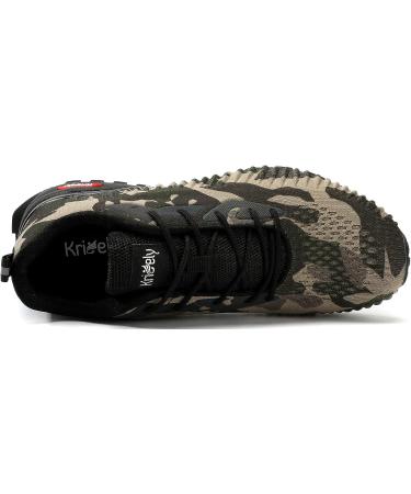 Ikunka Men's Camouflage Sneakers - Lightweight Breathable Walking Shoes - Buy Online on GoSupps.com