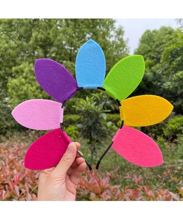 hgnxa Summer Hair Hoop Headwear for Floral Party Headband Birthday Party Sunflower Theme Floral Gathering Color - Buy Online on GoSupps.com