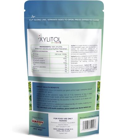 Xylitol 100% Natural Sugar Alternative Sweetener 250g - Buy Online on GoSupps.com