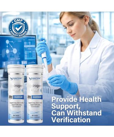 H2 Molecular Hydrogen Tablets with Magnesium - 100 Tablets Hydrogen Water Tablets for Athletic Recovery Energy & Cellular Health Lemon & Raspberry Variety - Buy Online on GoSupps.com