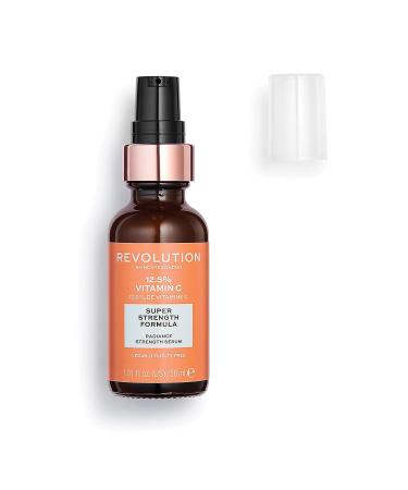 Revolution Skincare 12.5% Vitamin C Radiance Serum 30ml - Vegan & Cruelty Free | Brightens Skin & Provides Protection - Buy Online on GoSupps.com