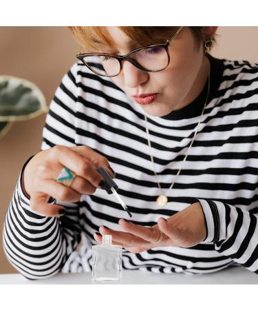 FRCOLOR Set of 20 Flat Nail Polish Bottles with Cap and Brush 15ml Glass Container for Nail Polish Storage Ideal for Manicures - Buy Online on GoSupps.com