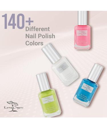 Karma Organic Quick Dry Nail Lacquer - Non-Toxic Vegan Cruelty-Free Art for Adults & Kids - French White 0.43 fl oz - Buy Online on GoSupps.com