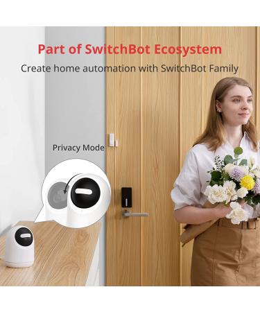 SwitchBot 360-Degree 1080P Pan Tilt Smart WiFi Pet Camera with Night Vision - Works with Alexa & Google Assistant - Buy Online on GoSupps.com