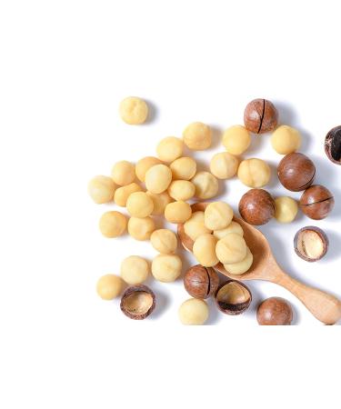 Non-GMO Raw Macadamia Nuts 2 lb - Unsalted & Unroasted - Keto & Vegan Friendly - Great for Snacking & Baking - Rich in Manganese, Thiamin & Copper - Buy Online on GoSupps.com