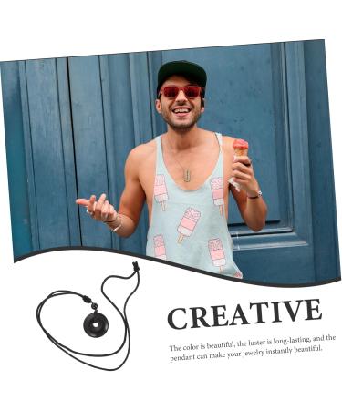 Minkissy 3-Style Safety Buckle Necklace for Men & Women - Portable Crystal Coin Trailer - Classic Cotton Thread Design - International Shipping Available - Buy Online on GoSupps.com