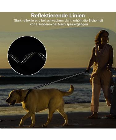 X Xben 25m Dog Tow Lines - Thick Leash with Lockable Carabiners for Small & Medium Breeds - Ideal Running & Training Line - Buy Online on GoSupps.com