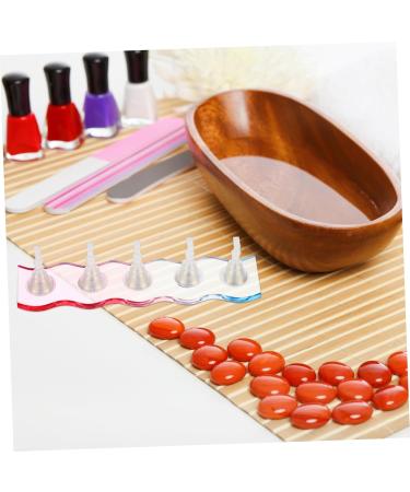 HONMEET 1 Set Nail Stand Set Nail Tips Training Stand Magnetic Nail Tips Practice Nail Painting Stand Magnetic Fake Nail Holder Nail Tip Stand Holder Nail Art Holder Nails Plastic - Buy Online on GoSupps.com