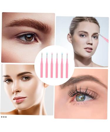 Shop NOLITOY 6pcs Eyebrow Brush Kit - Multi-use Makeup Brushes & Accessories for Girls | Perfect for Travel & Lip Makeup - Buy Online on GoSupps.com