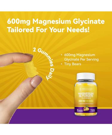 Magnesium Glycinate|Gummies for Adults Sleep Relaxation & Focus Pineapple Flavor & Liquid with Magnesium Citrate & Taurate Strawberry Flavor - Buy Online on GoSupps.com