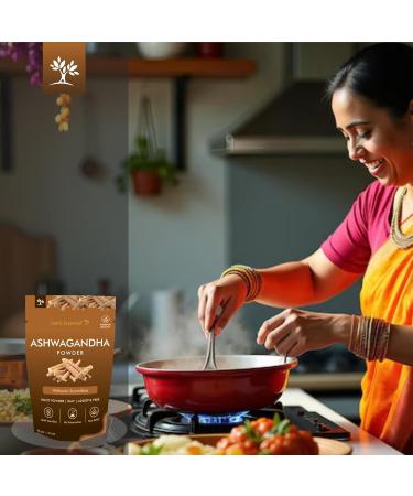 Herb Essential Organic Ashwagandha Root Powder 1.76 oz (0.11 lbs) Withania Somnifera Vegan Gluten-Free & Non-GMO GMP Certified Herbal Ashwagandha Supplements from India - Buy Online on GoSupps.com