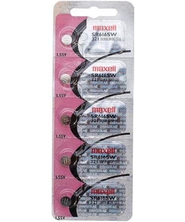 Maxell Battery Energizer #321 Pack of 5