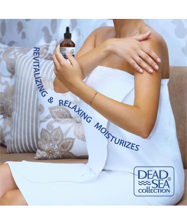 Dead Sea Collection Body Oil with Collagen - Hydrating Massage Oil for Dry Skin - Nourishing Bath Oil for Anti-Aging Support (4 fl.oz) - Buy Online on GoSupps.com