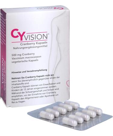 Buy Cyvision Cranberry Capsules - 30 Hours of Potency for Optimal Health | International Shipping Available - Buy Online on GoSupps.com
