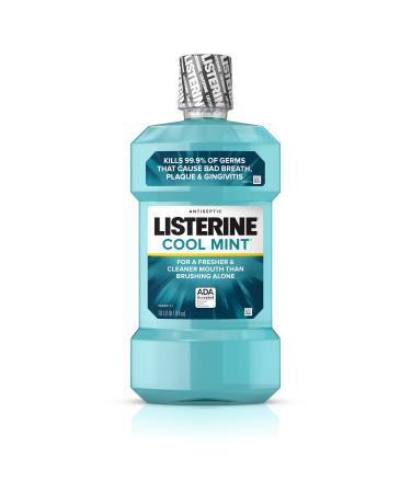 Listerine Antiseptic Mouthwash Cool Mint 1 lt. (Mouthwashes)