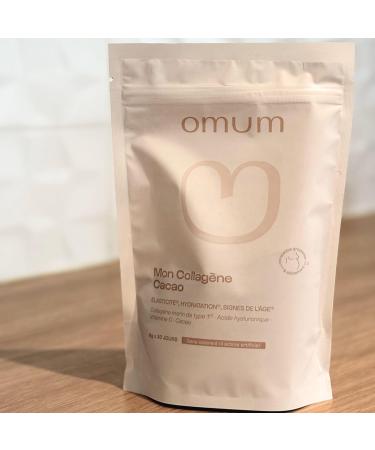 OMUM My Collagen Cocoa Elasticity Anti-Aging Hydration 180 g 1 Month Hyaluronic Acid Supplement Vitamins C Naticol Marine Collagen Natural France Compatible with Pregnancy and Breastfeeding - Buy Online on GoSupps.com