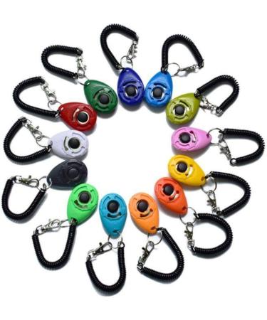 DogCatz Dog Puppy Teardrop Clicker Training Train Your Pet Dogs and Cats in Obedience (Pink) - Buy Online on GoSupps.com