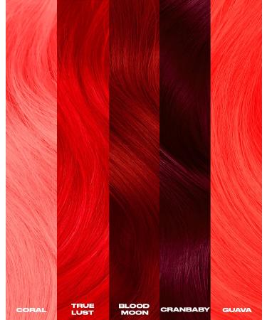 Lunar Tides Blood Moon Red Semi Permanent Hair Dye 118ml - Vibrant Color Long-Lasting & International Shipping - Buy Online on GoSupps.com