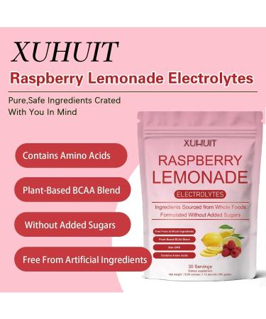 FW ZONE Raspberry Lemonade Electrolyte Drink Mix Powder with Coconut Water & Essential Minerals Monk Fruit & Stevia Sweetened No Artificial Flavors or Sweeteners 30 Servings - Buy Online on GoSupps.com
