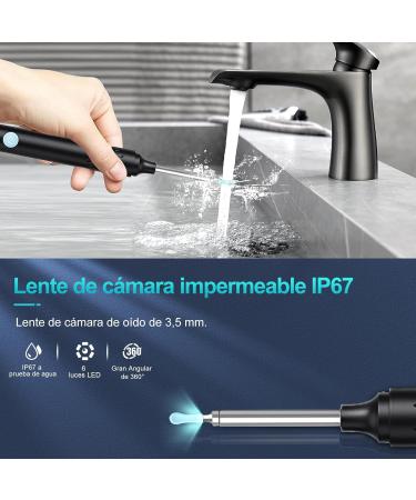 Buy 8MP HD Ear Wax Removal Otoscope - Waterproof WiFi Ear Endoscope for iPhone & Android - Buy Online on GoSupps.com