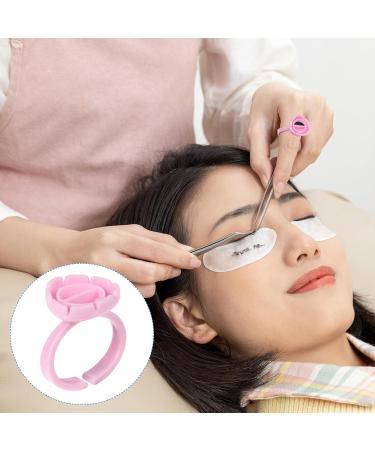 Beavorty Coupelle Pigments Rose pour Extensions de Cils Support Anneau Brod Pratique Conteneur Maquillage Professionnel pour Colle Faux Cils Outil L ger et Fiable pour Salon - Buy Online on GoSupps.com